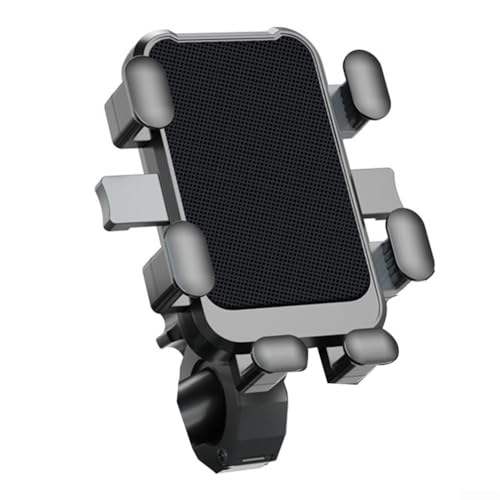 Aprilsunnyzone E-Bike-Smartphone-Halterung für Stabilität, einfach zu bedienen mit einem Sechskrallen-Verriegelungssystem (Lenker-Installation) von Aprilsunnyzone
