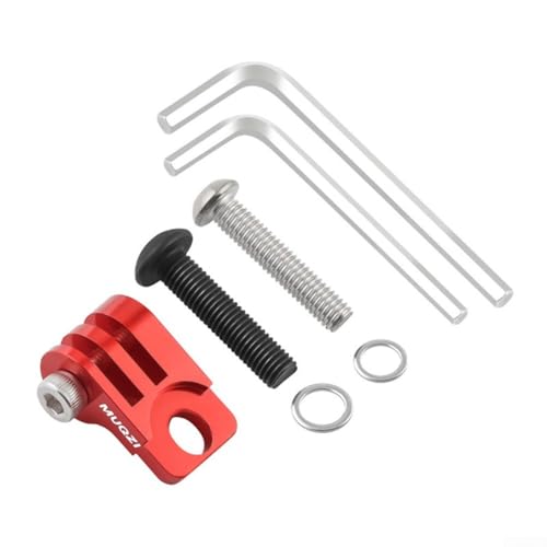 Aprilsunnyzone Leuchtrahmen aus Aluminiumlegierung für Stoppuhr und Kamera-Unterstützung, perfekt für Outdoor-Aktivitäten (rot) von Aprilsunnyzone