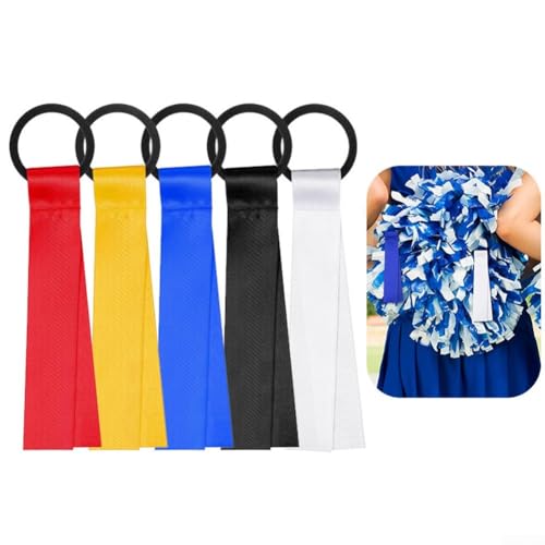 Individuelle Namen auf elastischem Etikett, 48 Stück, perfekt für Cheerleader (weiß) von Aprilsunnyzone