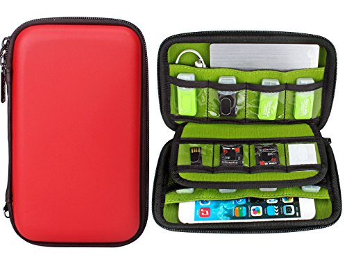 Aprince Wasserdichte Speicherkarten-Hülle, entworfen für externe Festplatten, USB-Flash-Laufwerke, Powerbanks – ideal für Reisen Aprince Wasserdichte Speicherkarten-Hülle, entworfen für externe Festplatten, USB-Flash-Laufwerke, Powerbanks – ideal für Reisen von Aprince