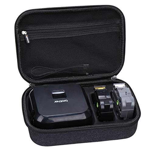 Aproca Hartschalen-Reisetasche, kompatibel mit Brother P-Touch Cube Plus PT-P710BT von Aproca