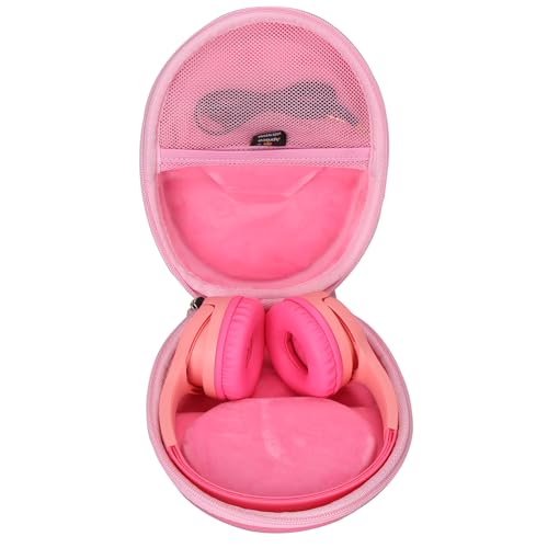 Aproca Hartschalen-Schutzhülle für Belkin SoundForm Mini – kabellose Bluetooth-Kopfhörer, Rosa von Aproca