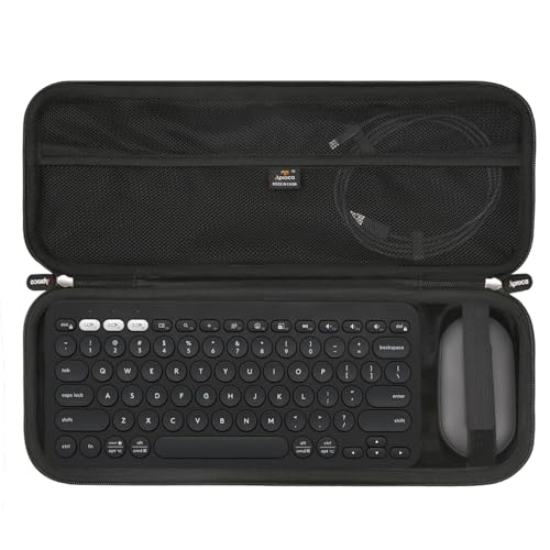 Aproca Reisetasche für Logitech K380 / K810 / K811 Bluetooth-Tastatur für mehrere Geräte von Aproca