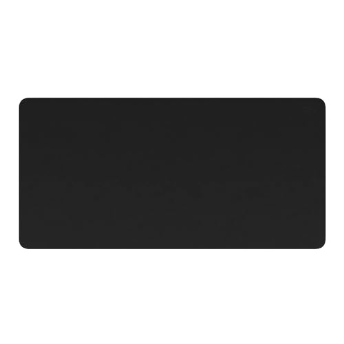 Aptiq Schreibtischunterlage schwarz - Stilvolles und ergonomisches Design - 67 x 33 cm - Für komfortables Arbeiten - Langlebiges PU - Leder-Look von Aptiq