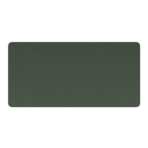 Aptiq Schreibtischunterlage waldgrün - Stilvolles und ergonomisches Design - 67 x 33 cm - Für komfortables Arbeiten - Langlebiges PU - Leder-Look von Aptiq