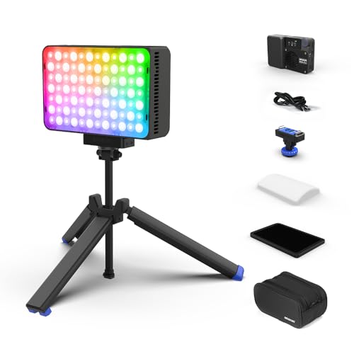 Amaran Ace 25c RGBWW Vollfarb LED Licht - Kits, 32W On-Camera Videolicht, 2300K-10000K, 5908 Lux @ 0,5m, USB-C Schnellladung, Magnetische Befestigung, Drahtlose amaran App Steuerung - Charcoal Amaran Ace 25c RGBWW Vollfarb LED Licht - Kits, 32W On-Camera Videolicht, 2300K-10000K, 5908 Lux @ 0,5m, USB-C Schnellladung, Magnetische Befestigung, Drahtlose amaran App Steuerung - Charcoal von Aputure