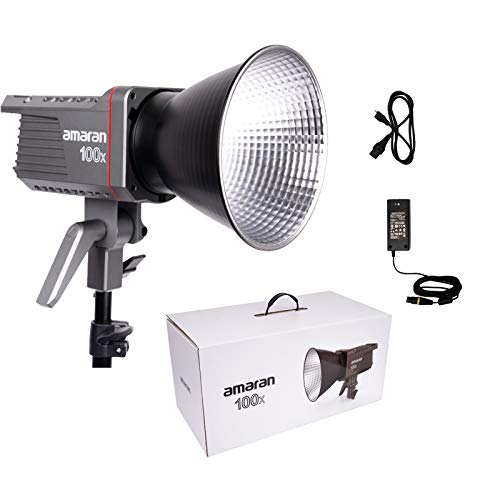 Aputure Amaran 100X LED-Videoleuchte 130 W Bi-Color 2700 K-6500 K App-Steuerung mit Bowens-Halterung für Videofotografie Aputure Amaran 100X LED-Videoleuchte 130 W Bi-Color 2700 K-6500 K App-Steuerung mit Bowens-Halterung für Videofotografie von Aputure