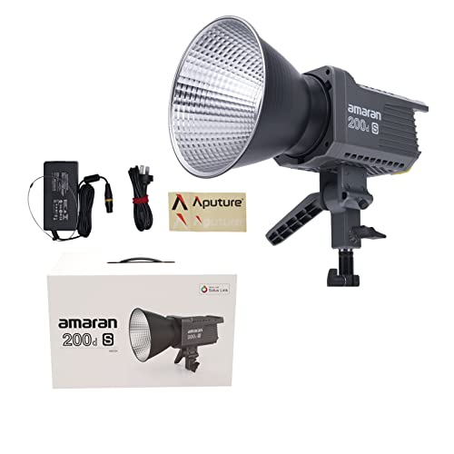 Aputure Amaran 200d S LED-Videoleuchte 200W 5600K Bowens Mount Dauerlicht mit App-Steuerung für Porträtfotografie, Videoproduktion von Aputure