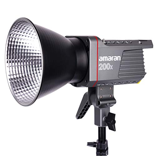 Aputure Amaran 200x LED Videolicht Aufnahmelicht Leicht Kompakt 200W 2700-6500k Zweifarbig Dimmbar CRI95+ TLCI96+ 51600Lux@1m App-gesteuert 9 Lichteffekte DC/AC Netzteil Power Aputure Amaran 200x LED Videolicht Aufnahmelicht Leicht Kompakt 200W 2700-6500k Zweifarbig Dimmbar CRI95+ TLCI96+ 51600Lux@1m App-gesteuert 9 Lichteffekte DC/AC Netzteil Power von Aputure