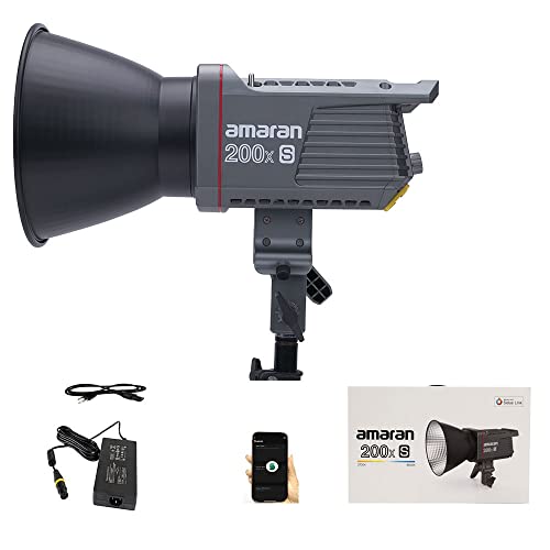 Aputure Amaran 200x S Bi-Color LED-Videoleuchte, Upgrade von Amaran 200x, COB 200x-S/200xS Bi-Color Point-Source LED 200 W 2700-6500 K 45400 Lux bei 1m Aputure Amaran 200x S Bi-Color LED-Videoleuchte, Upgrade von Amaran 200x, COB 200x-S/200xS Bi-Color Point-Source LED 200 W 2700-6500 K 45400 Lux bei 1m von Aputure