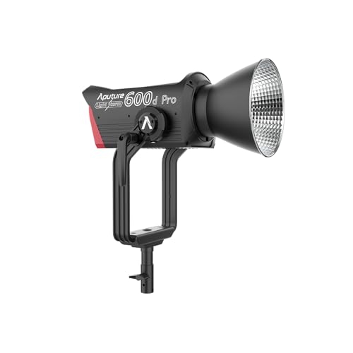 Aputure LS 600d Pro - 600W Punktlichtquelle LED Dauerlicht, Wetterfeste Videolicht für den Außenbereich, 98.500 Lux@1M & 0,1% Dimmung & Integrierte Beleuchtungseffekte, Unterstützt Bowens-Mount von Aputure
