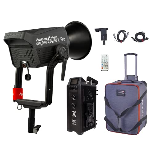 Aputure LS 600x Pro Bi-Farbe LED Videolicht,Kontinuierliche Ausgangsbeleuchtung für die Fotografie V-Mount CCT 2700K~6500K CRI & TLCI ≥96 Bluetooth App Control 9 Lighting FX Aputure LS 600x Pro Bi-Farbe LED Videolicht,Kontinuierliche Ausgangsbeleuchtung für die Fotografie V-Mount CCT 2700K~6500K CRI & TLCI ≥96 Bluetooth App Control 9 Lighting FX von Aputure