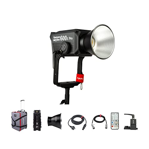 Aputure LS 600x Pro LED-Videoleuchte Bi-Color 600W 2700K-5600K Hohe Leuchtdichte Professionelles Studio-Dauerlicht Standard Bowen Mount 2.4G DMX LumenRadio APP-Steuerung von Aputure