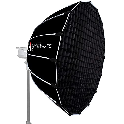 Aputure Light Dome SE Softbox 85cm / 35.5inch mit Wabe Tragetasche Kompatibel mit Amaran 100D / 200D / X Aputure 120D II 300D II 300X Godox sl60w Bowens Einfassung LED Videoleuchten Aputure Light Dome SE Softbox 85cm / 35.5inch mit Wabe Tragetasche Kompatibel mit Amaran 100D / 200D / X Aputure 120D II 300D II 300X Godox sl60w Bowens Einfassung LED Videoleuchten von Aputure