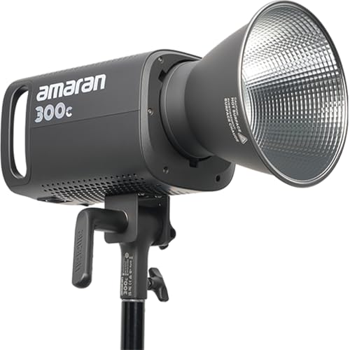 Aputure amaran 300c LED-Videoleuchte,RGBWW Vollfarbige 300W Punktquellen Fotobeleuchtung,2,500K to 7,500K CCT mit G/M-Anpassung,Eingebaut Umbrella Holder 9 System FX AC/DC-Versorgung Aputure amaran 300c LED-Videoleuchte,RGBWW Vollfarbige 300W Punktquellen Fotobeleuchtung,2,500K to 7,500K CCT mit G/M-Anpassung,Eingebaut Umbrella Holder 9 System FX AC/DC-Versorgung von Aputure