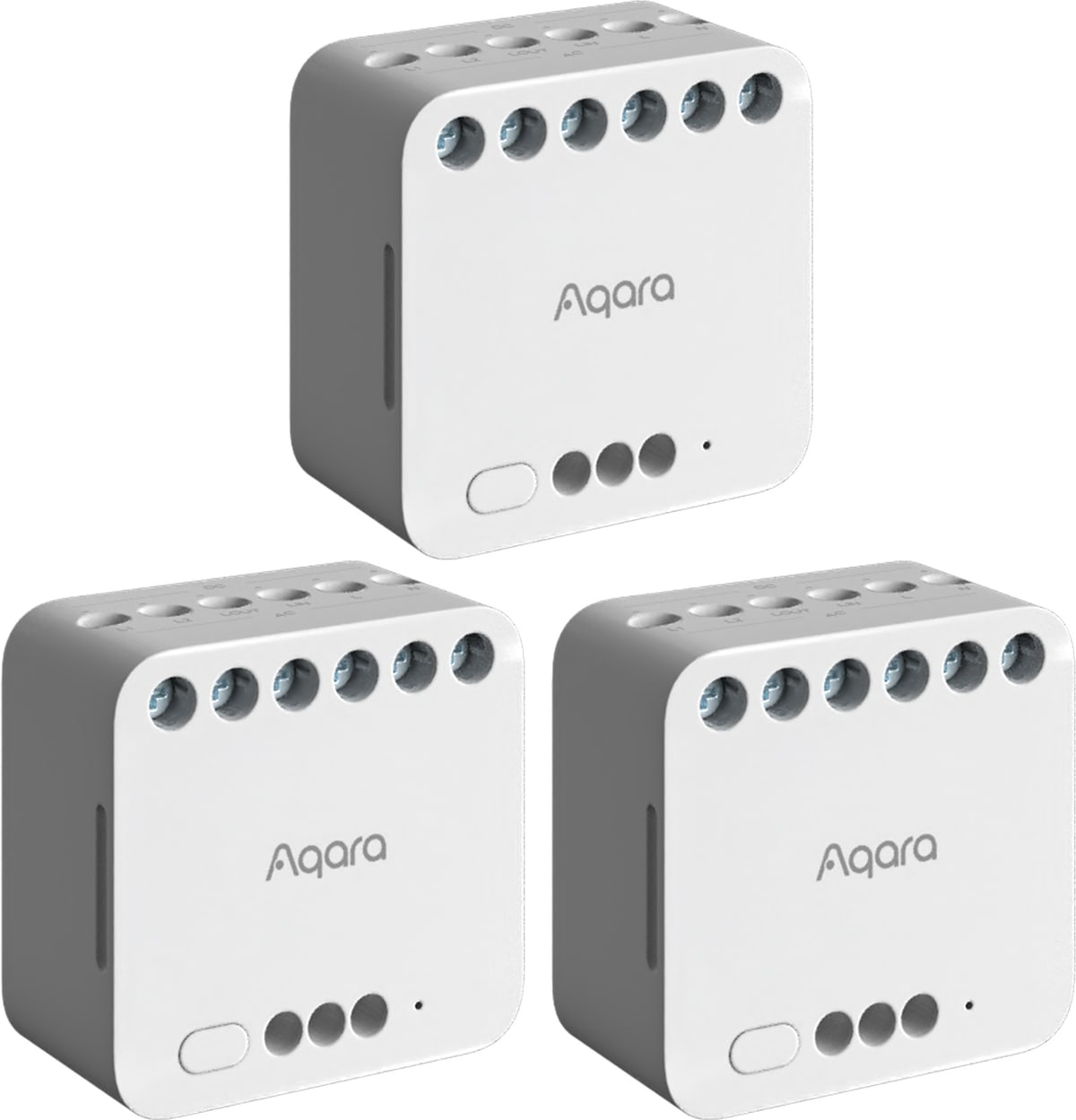 AQARA Doppelrelaismodul DCM-K01, 2500W, 3 Stück AQARA Doppelrelaismodul DCM-K01, 2500W, 3 Stück von Aqara