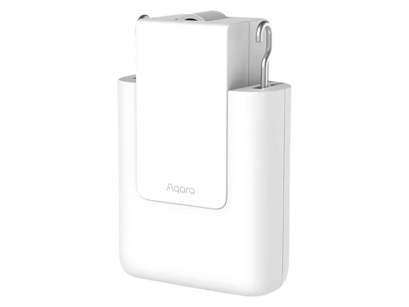 AQARA Elektrischer Vorhangmotor CM-M01, Zigbee 3.0 Hub, Rod Version, weiß von Aqara