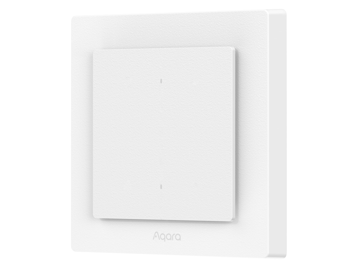 AQARA Lichtschalter Smart H2, WS-K07D, 2 Button, 1 Channel AQARA Lichtschalter Smart H2, WS-K07D, 2 Button, 1 Channel von Aqara