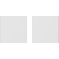 Aqara Smart Wall Switch H1 (ohne Neutralleiter, Einzelschalter) - 2er-Set von Aqara