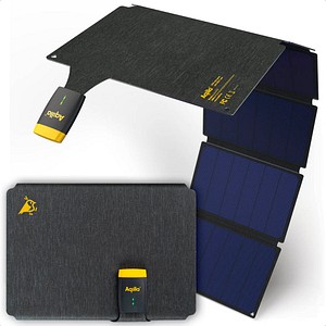 Aqiila® Sunbird P56 Solarladegerät schwarz, 56 W von Aqiila®