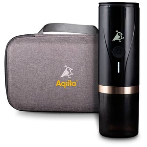 Aqiila® portable Kapselmaschine schwarz von Aqiila®