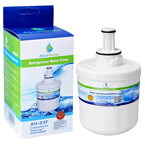 AquaHouse AH-S3F Wasserfilter kompatibel für Samsung Kühlschrank DA29-00003F, HAFIN1/EXP, DA97-06317A-B, DA29-00003A, DA29-00003B AquaHouse AH-S3F Wasserfilter kompatibel für Samsung Kühlschrank DA29-00003F, HAFIN1/EXP, DA97-06317A-B, DA29-00003A, DA29-00003B von AquaHouse