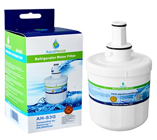 Aquahouse AH-S3G kompatibel Wasserfilter für Samsung Kühlschrank DA29-00003G, HAFCU1 / XAA, HAFIN2 / EXP, DA97-06317A von AquaHouse