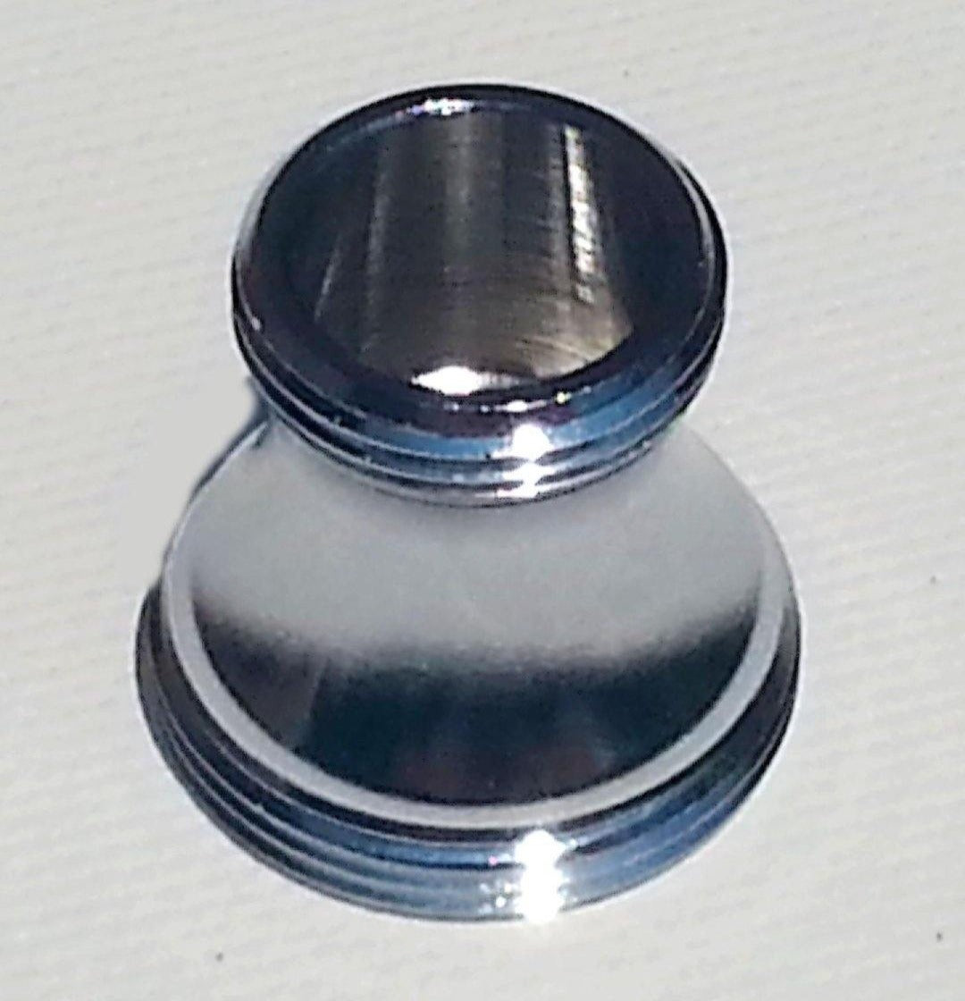 Adapter M16 AG x M22 AG Chrom, Designmodell Adapter M16 AG x M22 AG Chrom, Designmodell von Aquadea