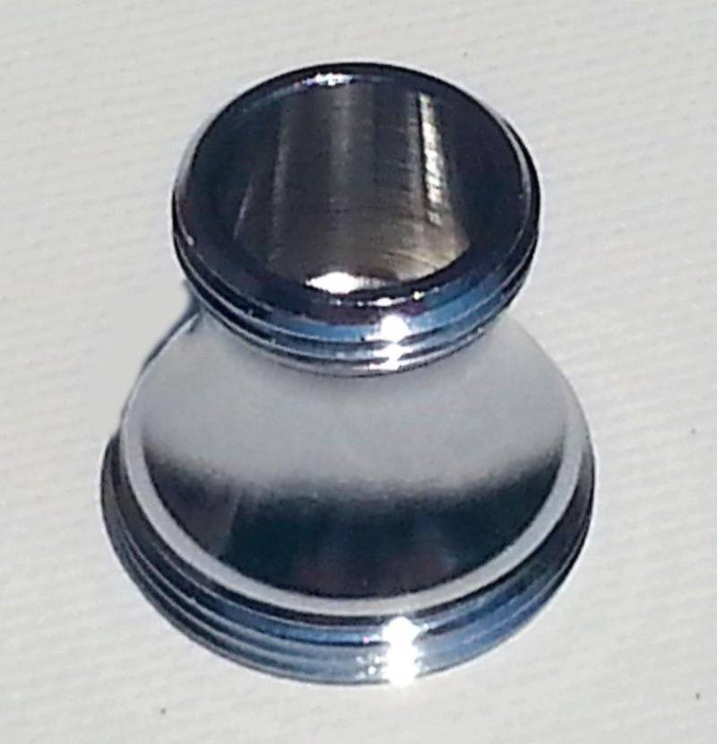 Adapter M16 AG x M22 AG Chrom, Designmodell von Aquadea