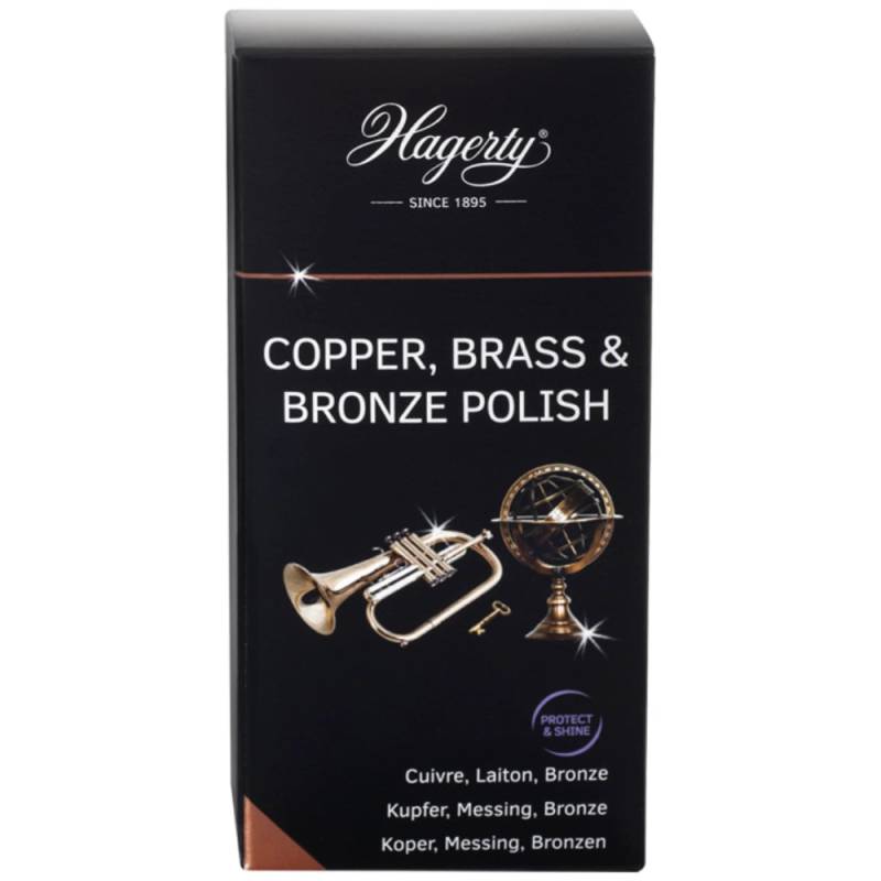 Hagerty Copper, Brass & Bronze Polish - Politur für Kupfer-, Messing- und Bronze von Aquadea