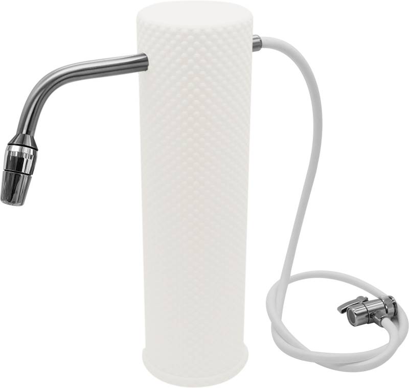 Paket-Angebot Trinkwasserfilter "Bloomi" 2-stufig mit Edelstahl + Tone One Basic Titan von Aquadea