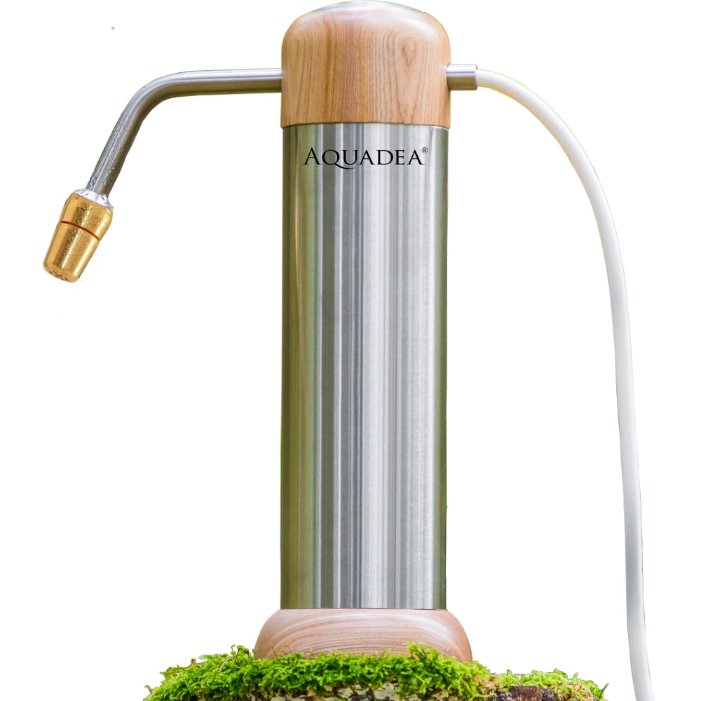 Trinkwasserfilter Okato Nature + Trinkwasserverwirbler ToneOne mit wählbaren Edelsteinen Trinkwasserfilter Okato Nature + Trinkwasserverwirbler ToneOne mit wählbaren Edelsteinen von Aquadea