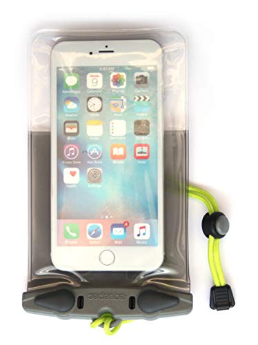 AQUAPAC Smartphone-Tasche Wasserdicht iPhone 6 Plus Case, Grau/Transparent, 20.5 x 11.5 x 2.0 cm, 0.01 Liter, 358 von Aquapac