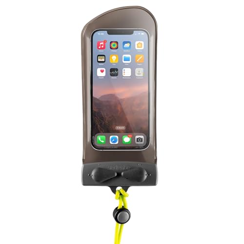 Aquapac Wasserdicht Mini Handyhülle (108) Für Schwimmen, Kajakfahren, Segeln - Unterwasser Plastik-Tragetasche for Handys - Passend Für iPhone Se, iPhone 5, Nexus 5 (Grau) von Aquapac