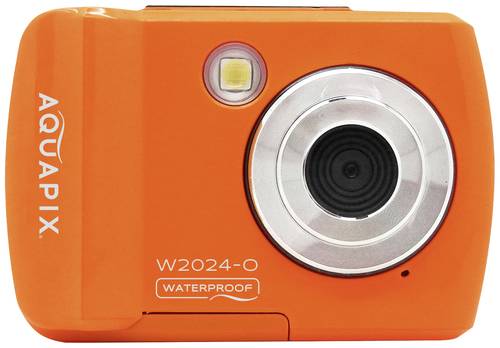 Aquapix W2024 Splash Orange Digitalkamera 16 Megapixel Orange Wasserdicht von Aquapix