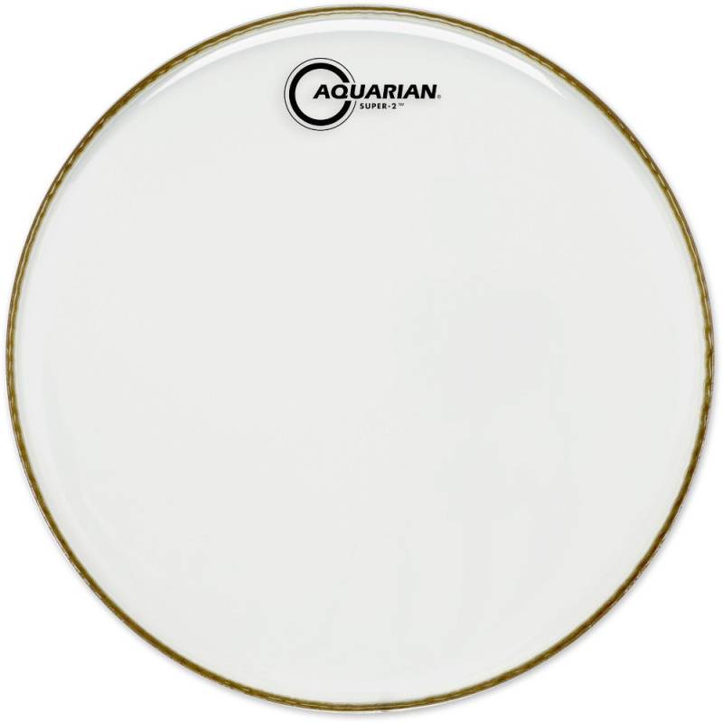 Aquarian Super-2 Clear Drum Fell, 14 Zoll von Aquarian