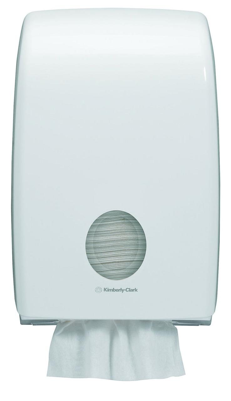 Aquarius® Papierhandtuchspender 600 Tücher weiß von Aquarius®