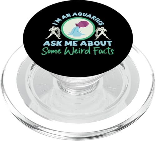 Aquarius Zodiac: Frag mich nach einigen seltsamen Fakten PopSockets PopGrip für MagSafe Aquarius Zodiac: Frag mich nach einigen seltsamen Fakten PopSockets PopGrip für MagSafe von Aquarius Zodiac Sign Designs For Women