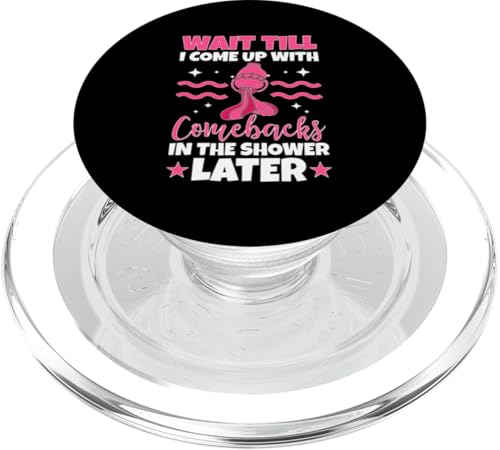 Aquarius Zodiac: Warte, bis ich mir später Comebacks einfallen lasse PopSockets PopGrip für MagSafe Aquarius Zodiac: Warte, bis ich mir später Comebacks einfallen lasse PopSockets PopGrip für MagSafe von Aquarius Zodiac Sign Designs For Women