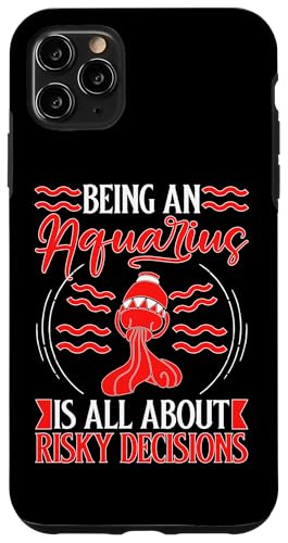 Sternzeichen Wassermann: All About Risky Decisions Hülle für iPhone 11 Pro Max Sternzeichen Wassermann: All About Risky Decisions Hülle für iPhone 11 Pro Max von Aquarius Zodiac Sign Designs For Women