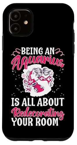 Sternzeichen Wassermann: Alles über die Umgestaltung Ihres Zimmers Hülle für iPhone 11 Sternzeichen Wassermann: Alles über die Umgestaltung Ihres Zimmers Hülle für iPhone 11 von Aquarius Zodiac Sign Designs For Women
