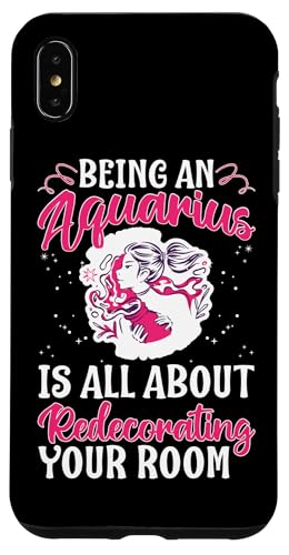 Sternzeichen Wassermann: Alles über die Umgestaltung Ihres Zimmers Hülle für iPhone XS Max Sternzeichen Wassermann: Alles über die Umgestaltung Ihres Zimmers Hülle für iPhone XS Max von Aquarius Zodiac Sign Designs For Women