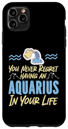 Sternzeichen Wassermann: Bereue nie einen Wassermann im Leben zu haben Hülle für iPhone 11 Pro Max Sternzeichen Wassermann: Bereue nie einen Wassermann im Leben zu haben Hülle für iPhone 11 Pro Max von Aquarius Zodiac Sign Designs For Women