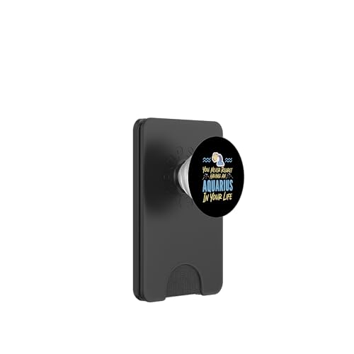 Sternzeichen Wassermann: Bereue nie einen Wassermann im Leben zu haben PopSockets PopWallet für MagSafe Sternzeichen Wassermann: Bereue nie einen Wassermann im Leben zu haben PopSockets PopWallet für MagSafe von Aquarius Zodiac Sign Designs For Women