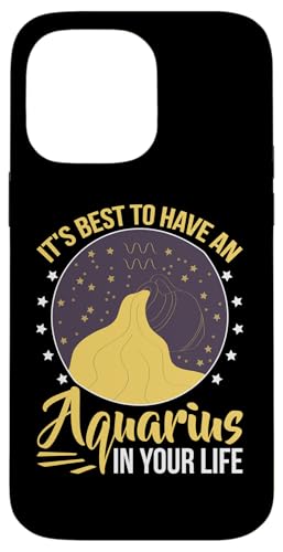 Sternzeichen Wassermann: Es ist am besten, einen Wassermann in Ihrem Leben zu haben Hülle für iPhone 14 Pro Max von Aquarius Zodiac Sign Designs For Women