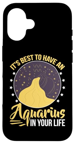 Sternzeichen Wassermann: Es ist am besten, einen Wassermann in Ihrem Leben zu haben Hülle für iPhone 16 von Aquarius Zodiac Sign Designs For Women