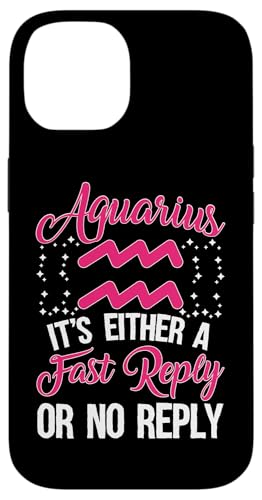 Sternzeichen Wassermann: Es ist entweder eine schnelle Antwort oder keine Antwort Hülle für iPhone 14 Sternzeichen Wassermann: Es ist entweder eine schnelle Antwort oder keine Antwort Hülle für iPhone 14 von Aquarius Zodiac Sign Designs For Women