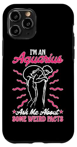 Sternzeichen Wassermann: Fragen Sie mich über einige seltsame Fakten Hülle für iPhone 11 Pro Sternzeichen Wassermann: Fragen Sie mich über einige seltsame Fakten Hülle für iPhone 11 Pro von Aquarius Zodiac Sign Designs For Women