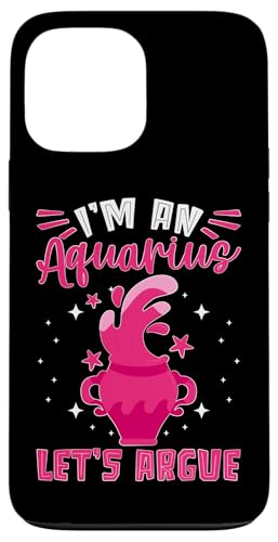 Sternzeichen Wassermann: Ich bin ein Wassermann, lasst uns streiten Hülle für iPhone 13 Pro Max Sternzeichen Wassermann: Ich bin ein Wassermann, lasst uns streiten Hülle für iPhone 13 Pro Max von Aquarius Zodiac Sign Designs For Women