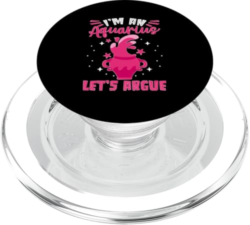 Sternzeichen Wassermann: Ich bin ein Wassermann, lasst uns streiten PopSockets PopGrip für MagSafe Sternzeichen Wassermann: Ich bin ein Wassermann, lasst uns streiten PopSockets PopGrip für MagSafe von Aquarius Zodiac Sign Designs For Women